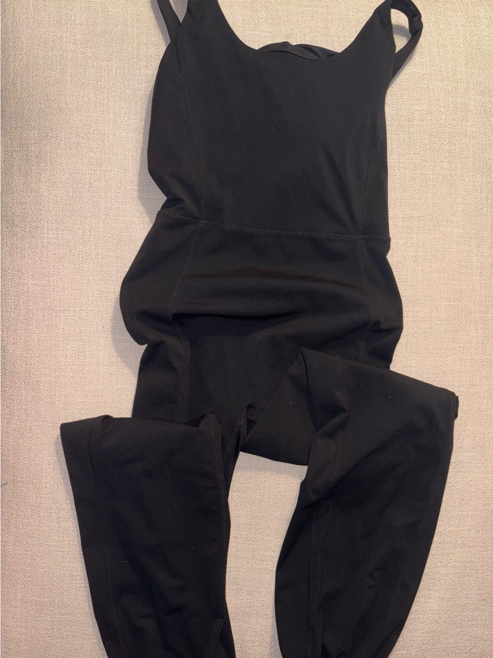 Sage Collective Black Lived In Legging Jumpsuit Size XS